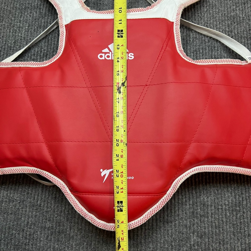 2 Adidas Taekwondo Reversible Chest Protector Hogu Set 1 3 medium small Blue WTF - Picture 10 of 10